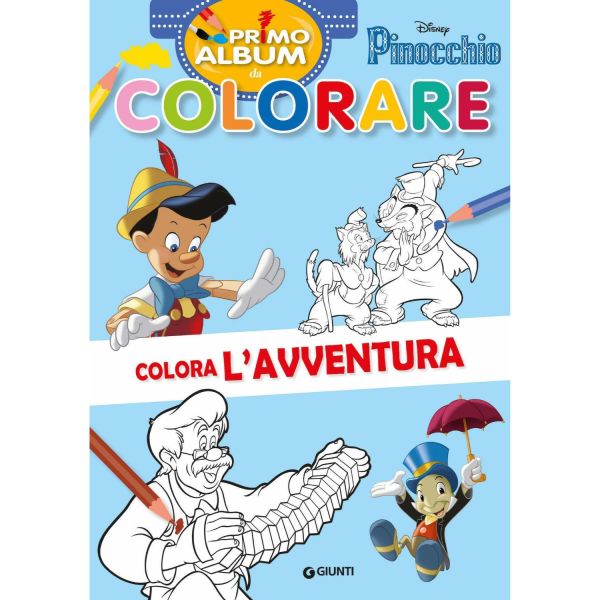 Pinocchio First coloring book