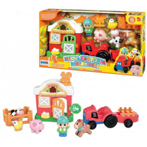 PLAYSET NEW FARM MILLEGAMES MUSIC AND ANIMAL VOICES
