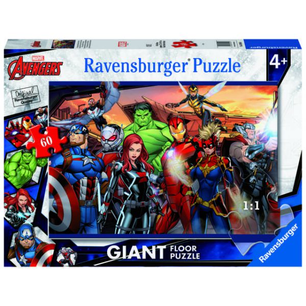 60 Piece Giant Floor Puzzle - Avengers