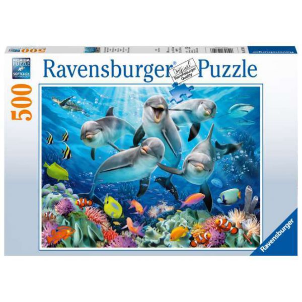 500 Piece Puzzle - Dolphins