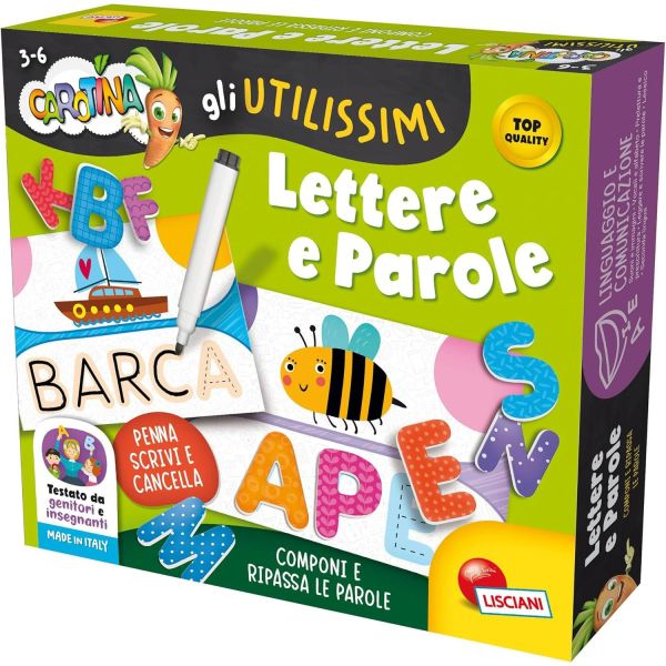 CAROTINA THE VERY USEFUL LETTERS AND WORDS