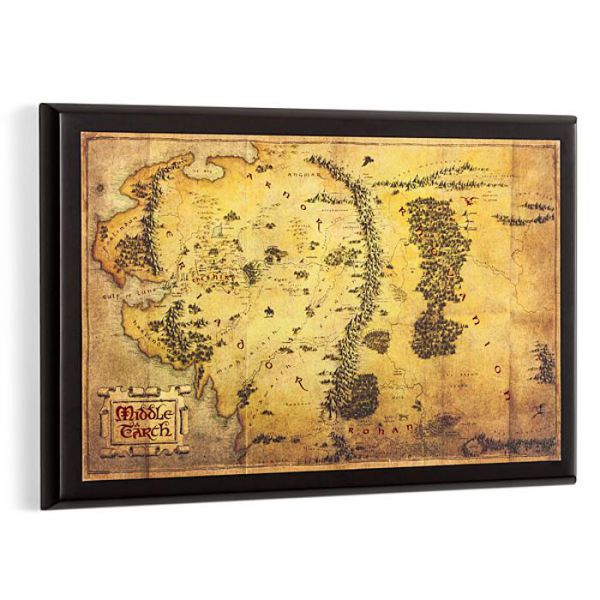 The Lord of the Rings: Map of Middle-earth