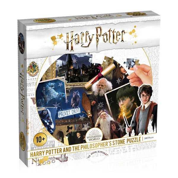 Puzzle Circolare da 500 Pezzi - Harry Potter e la Pietra Filosofale
