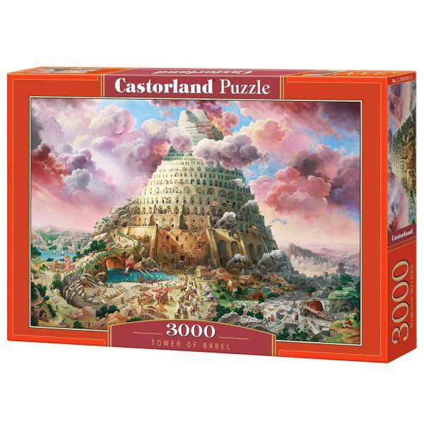 Puzzle da 3000 Pezzi - Torre di Babele
