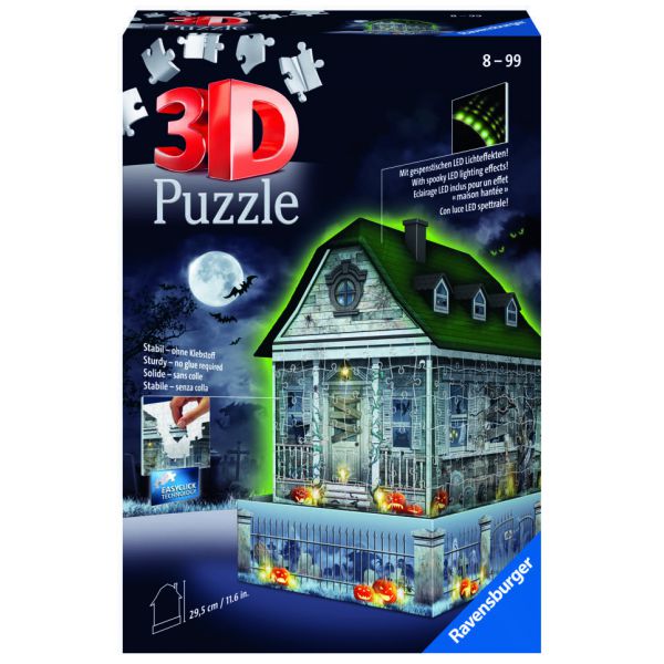 3D Puzzle - House of Ghosts: Night Edition