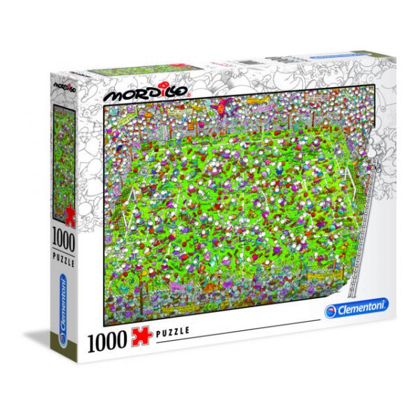1000 Piece Puzzle - Mordillo: The Match