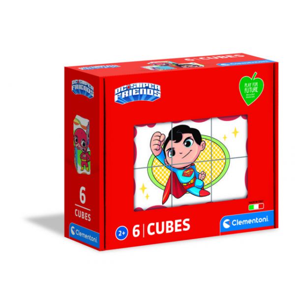 6 Piece Cubes - DC Superfriends
