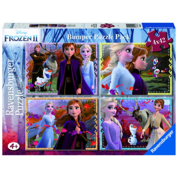 4 42 Piece Puzzles - Frozen 2