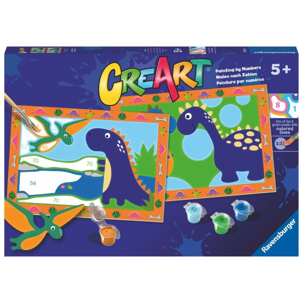 CreArt Junior Series: 2 x Dinosaurs