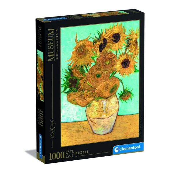 1000 Piece Puzzle - Museum Collection - Van Gogh: Sunflowers