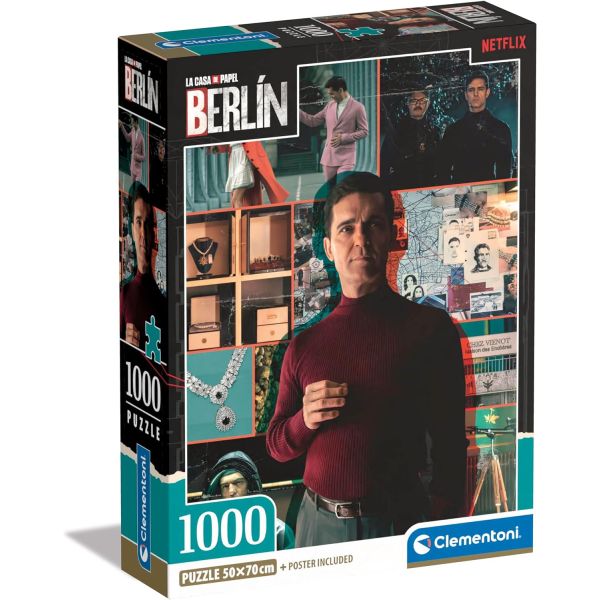 Puzzle da 1000 Pezzi - La Casa di Carta: Berlin B