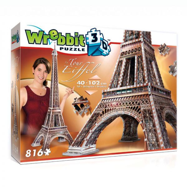 La Torre Eiffel - Puzzle 3D 816 Pezzi