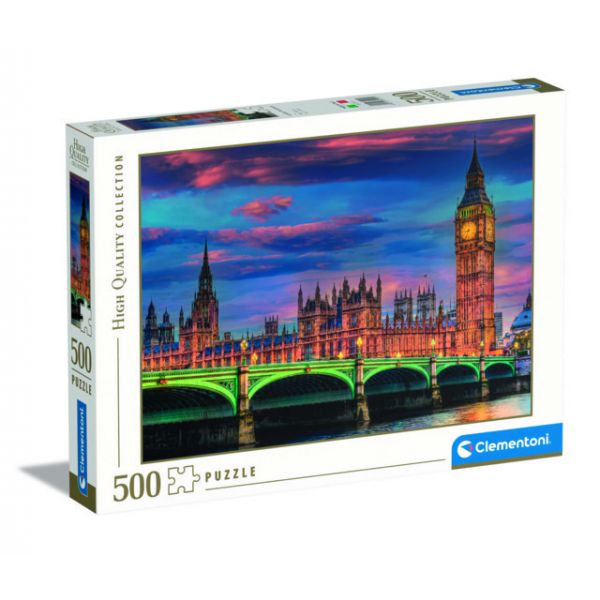 500 Piece Puzzle - London Parliament