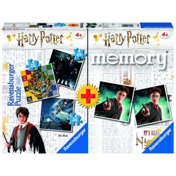 Multipack memory + 3 puzzle - Harry Potter