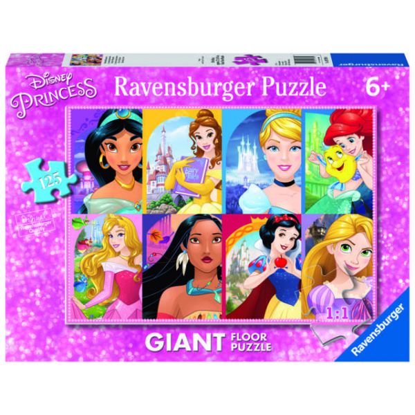 125 Piece Giant Floor Puzzle - Disney Princesses