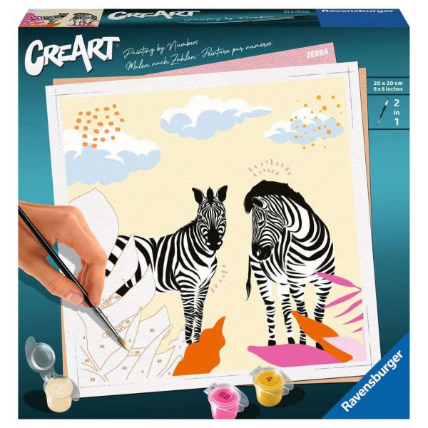 CreArt Square Trend Series - Zebra