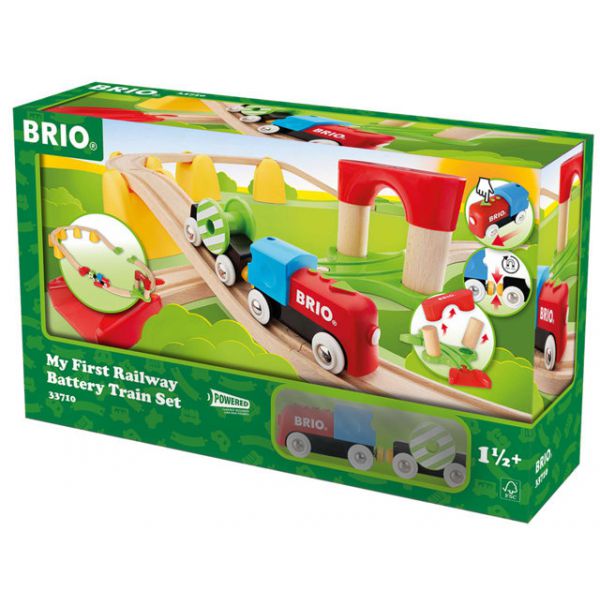 BRIO set my first railway with battery train
