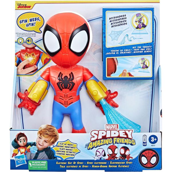 SPIDEY ELECTRONIC FIGURE WITH ACCESSORIES