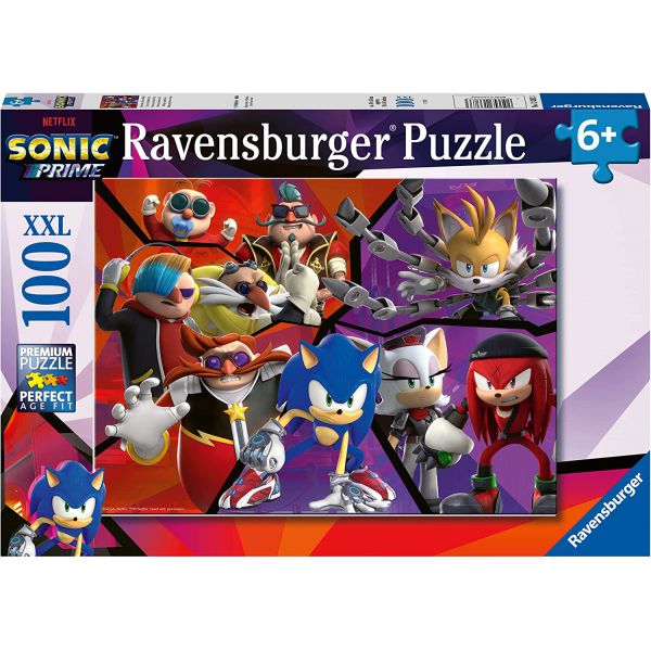 100 Piece XXL Jigsaw Puzzle - Sonic