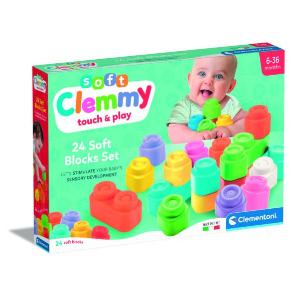 Baby Clemmy Pack of 24 Bricks