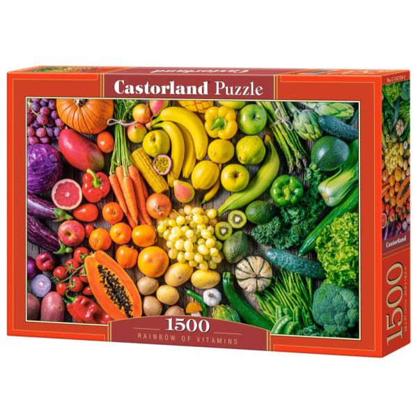 Puzzle 1500 Pezzi - Rainbow of Vitamins
