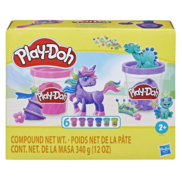 Play-Doh - 6 Vasetti Brillanti