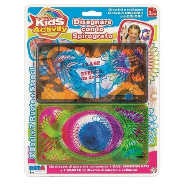 SPIROGRAPH DRAWING ACCESSORIES BLISTER KIDS ACTIVITY