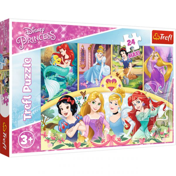 Puzzle da 24 Pezzi Maxi - Disney Princess: La Magia delle Memorie