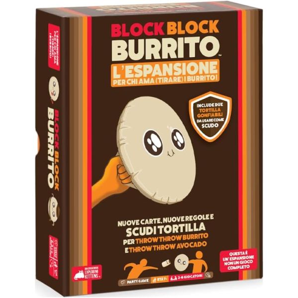 Block Block Burrito (Italian Edition)