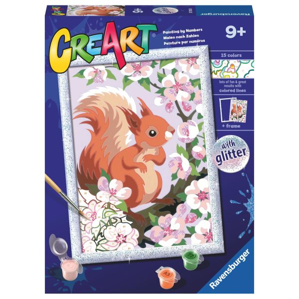 CreArt Series D Classic - Glitter squirrel