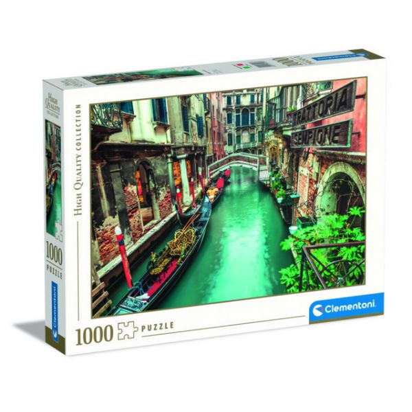1000 Piece Puzzle - Canal of Venice