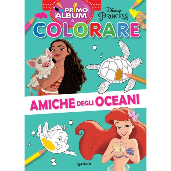 Disney Princess - Primo Album da Colorare