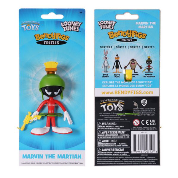 Marvin the Martian - mini personaggio Toyllectible Bendyfigs - Looney Tunes