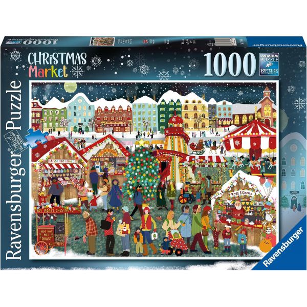 Puzzle da 1000 Pezzi - Mercatino di Natale