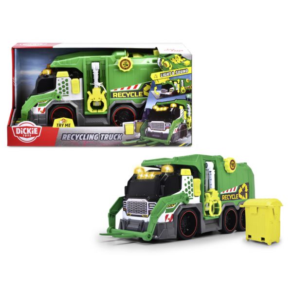 Ecology truck cm.38 with freewheel system, lights and sounds