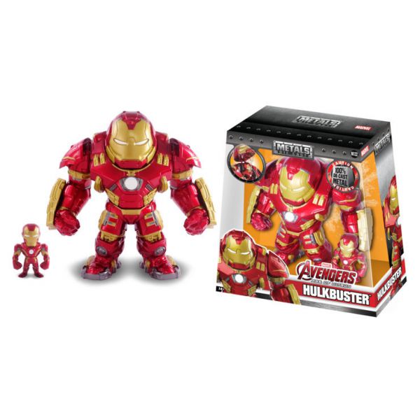 Marvel - Double Character Iron Man cm 5 and Hulkbuster cm 15 Diecast