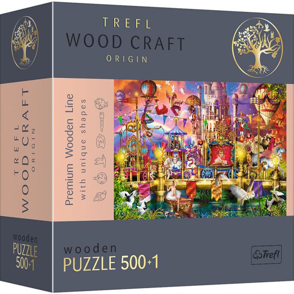501 Piece Woodcraft Puzzle - Wizarding World