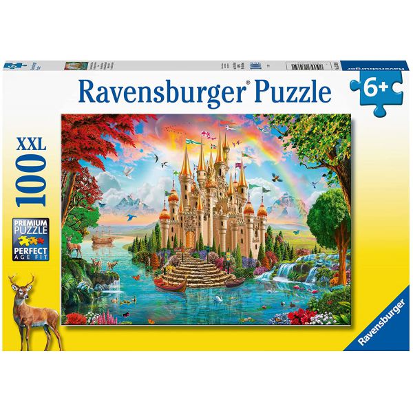100 Piece XXL Puzzle - A fairytale castle
