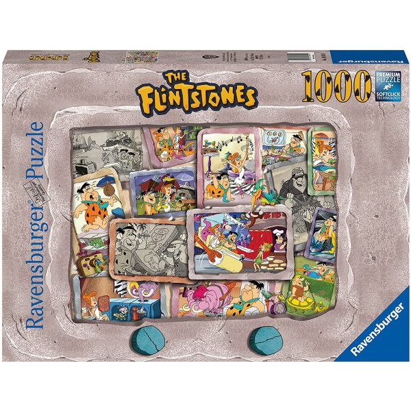1000 Piece Puzzle - Flintstones