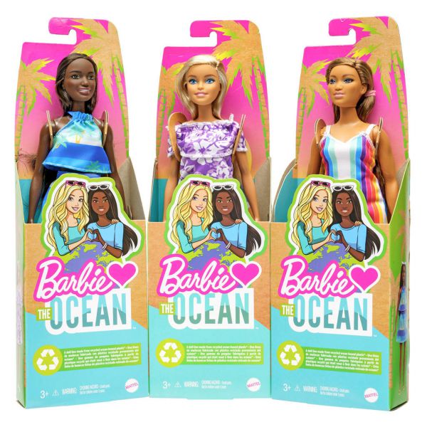 Barbie Loves The Oceans Bambole Ass.