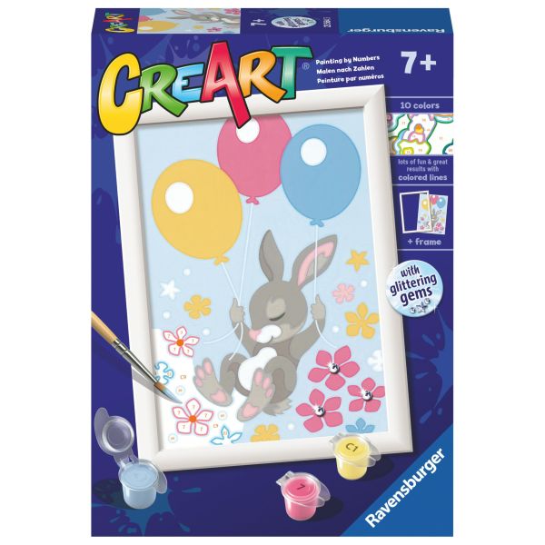 CreArt Series E Classic - Bunny with balloons
