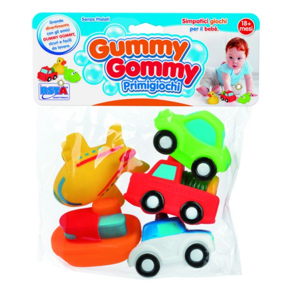 Gummy Gommy - Vehicle Bag 5 Pieces
