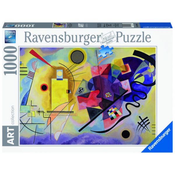 Puzzle da 1000 Pezzi - Art Collection: Wassily Kandinsky, Yellow, Red, Blue