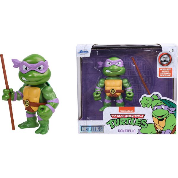 Turtles Personaggio Donatello in die-cast cm.10 da collezione