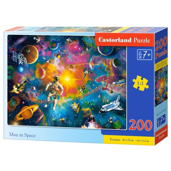 200 Piece Puzzle - Man in Space