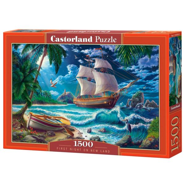 Puzzle 1500 Pezzi - First Night on New Land