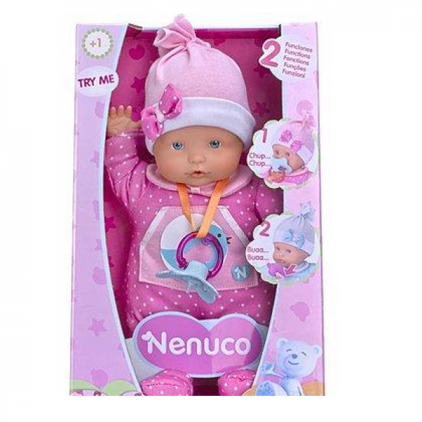 Nenuco - Doll with 2 Functions: Pink