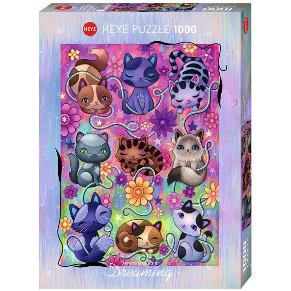Puzzle 1000 pz - Kitty Cats, Dreaming