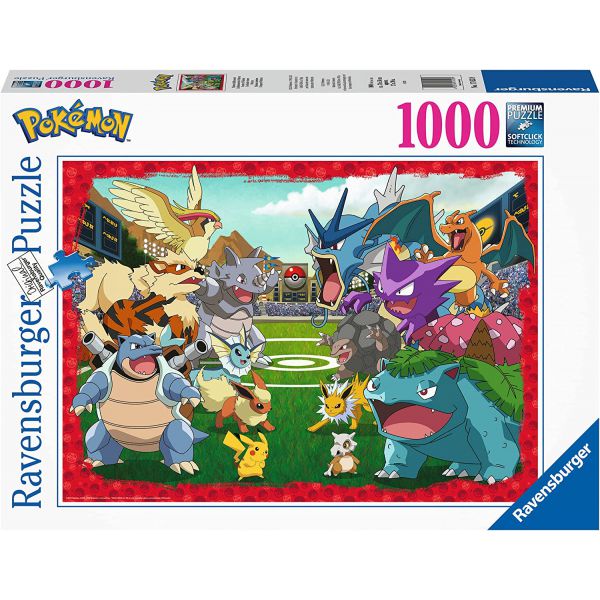1000 Piece Jigsaw Puzzle - Pokemon