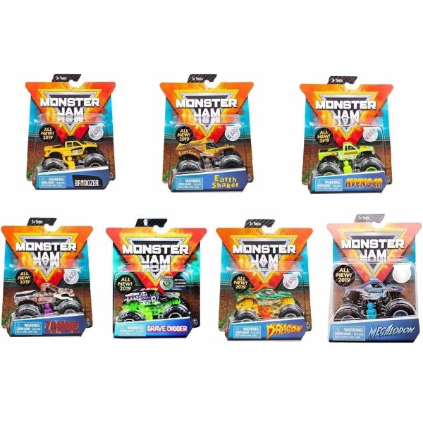 Monster Jam 1:70 Scale Vehicles